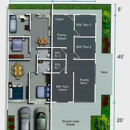M2H Homestay Kuantan Extérieur photo